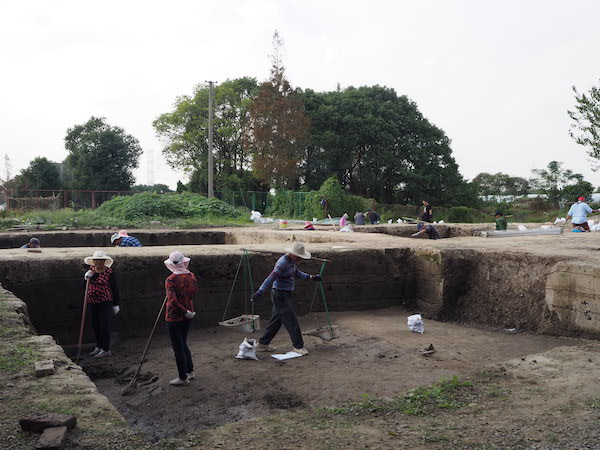 福泉山遺址的新一輪考古工作正在開展中