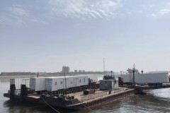 黑河港→2019年明水期对俄货物运输通关开航