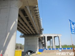 哈尔滨公铁两用桥公路部分建设忙 公路部分预计年内可通车 